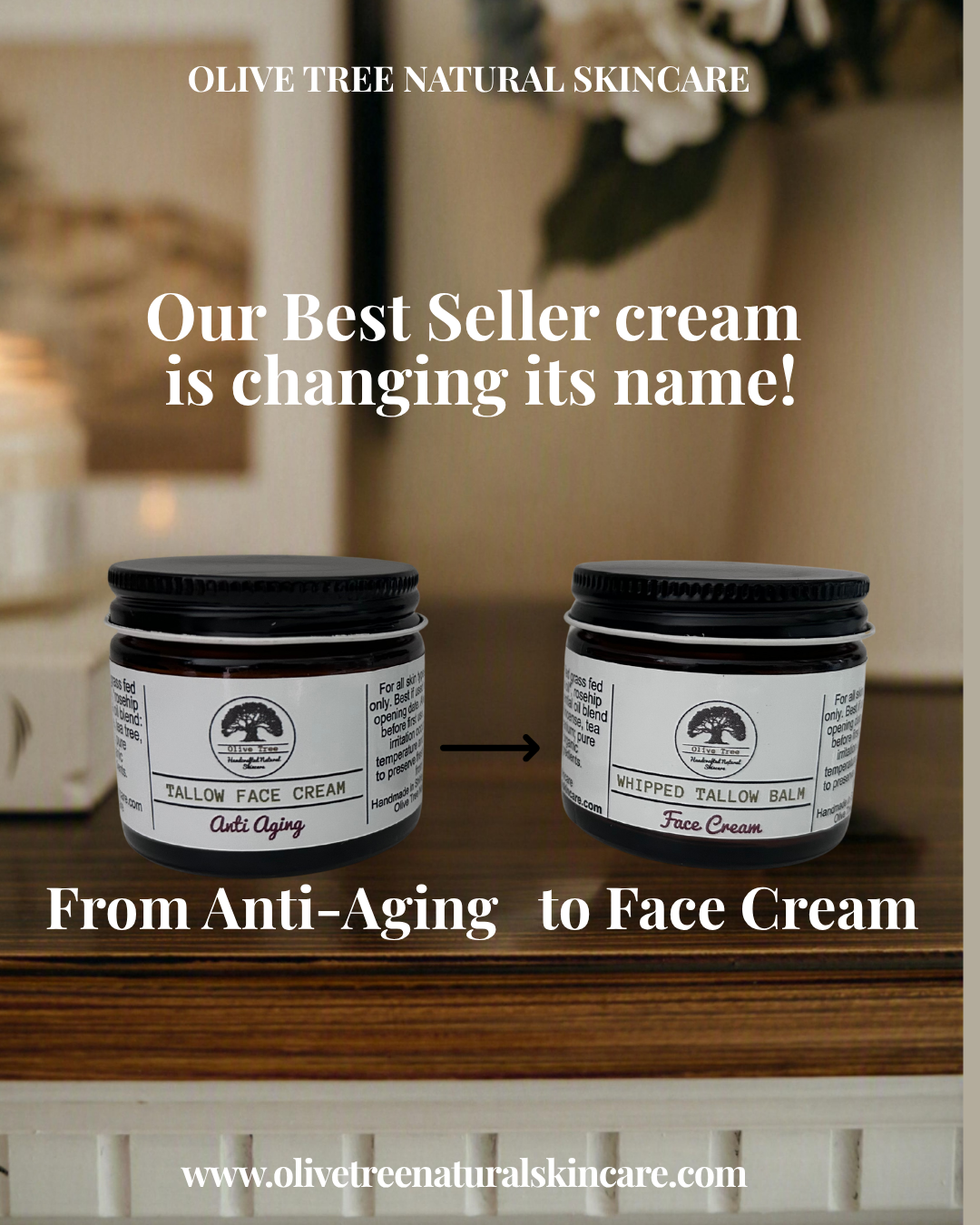 Whipped Tallow Balm  -  FACE CREAM