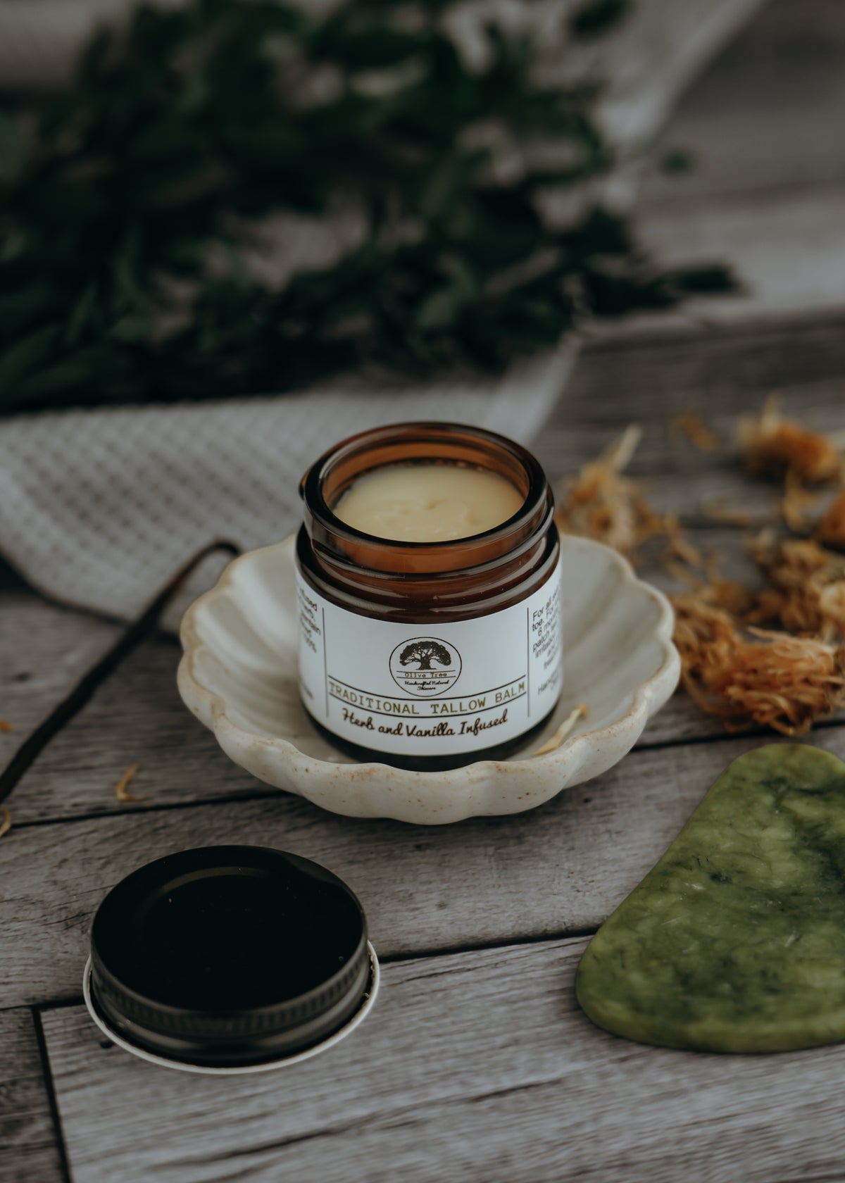 Herb and Vanilla Infused Tallow Balm