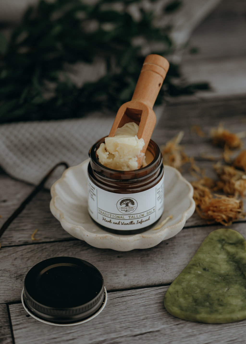 Herb and Vanilla Infused Tallow Balm
