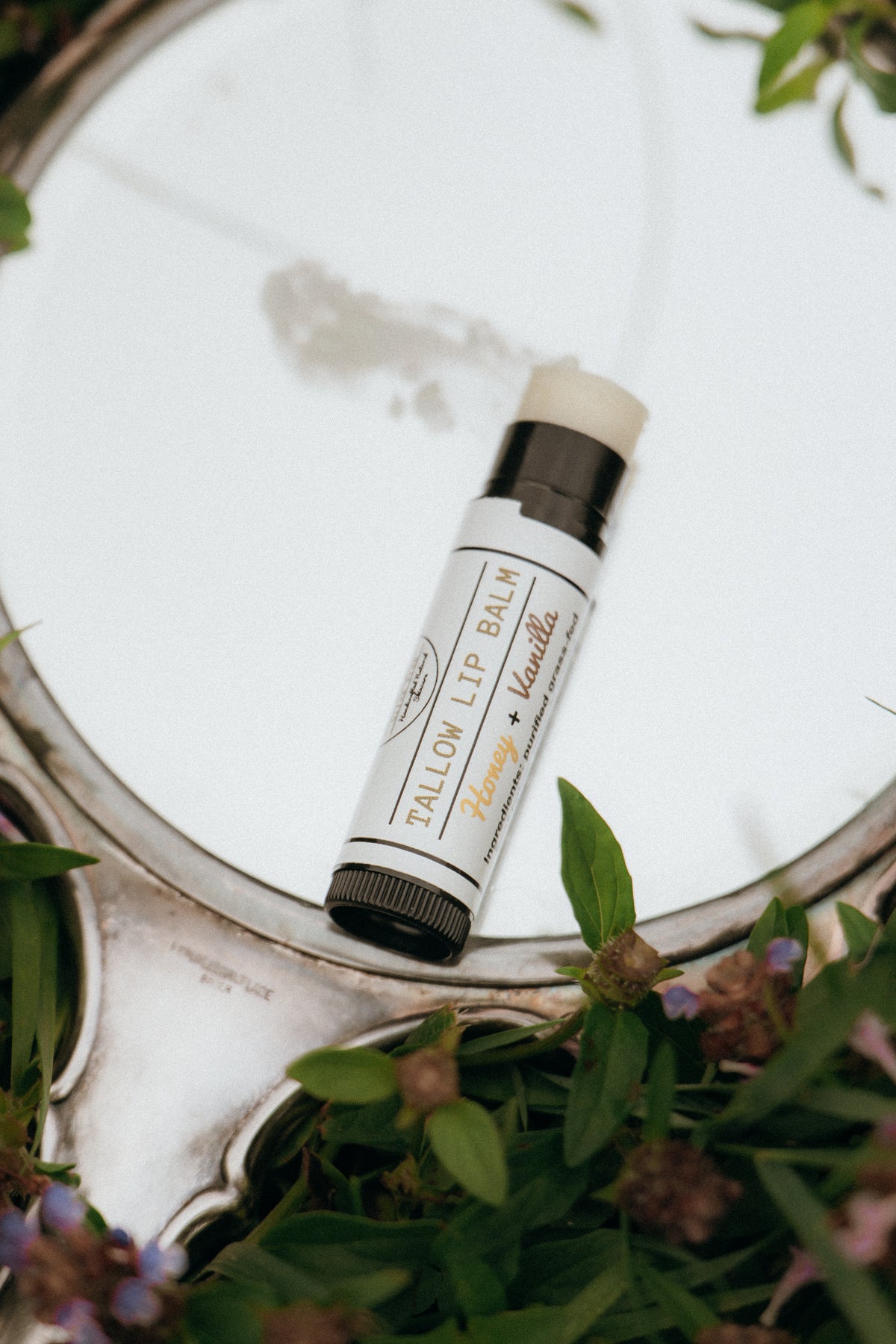 Tallow Lip Balm – Honey + Vanilla