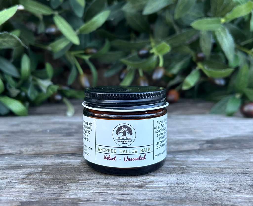 Whipped Tallow Balm – Velvet – Unscented – 2 oz