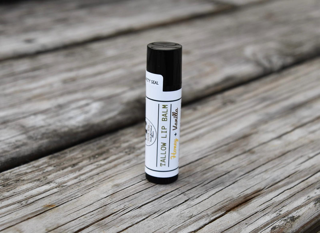 Tallow Lip Balm – Honey + Vanilla