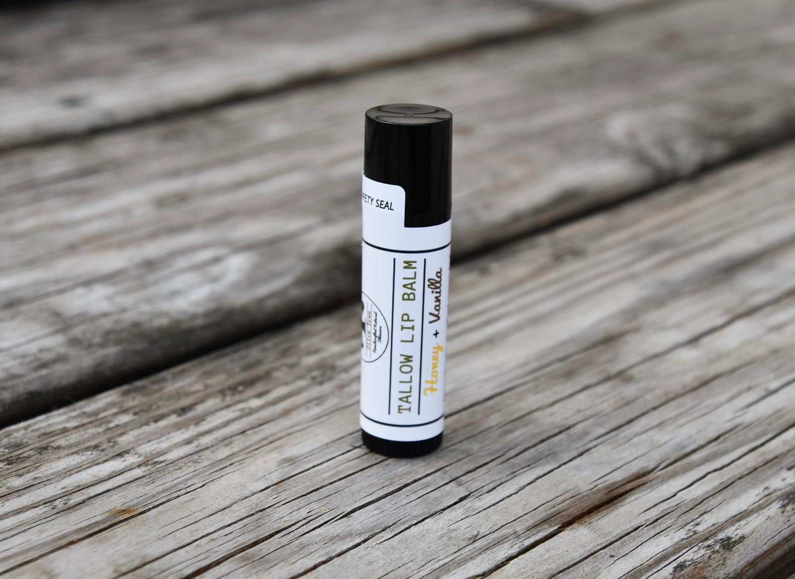 Tallow Lip Balm – Honey + Vanilla