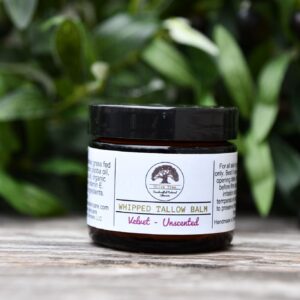 Whipped Tallow Balm - Velvet - Unscented - 2 oz
